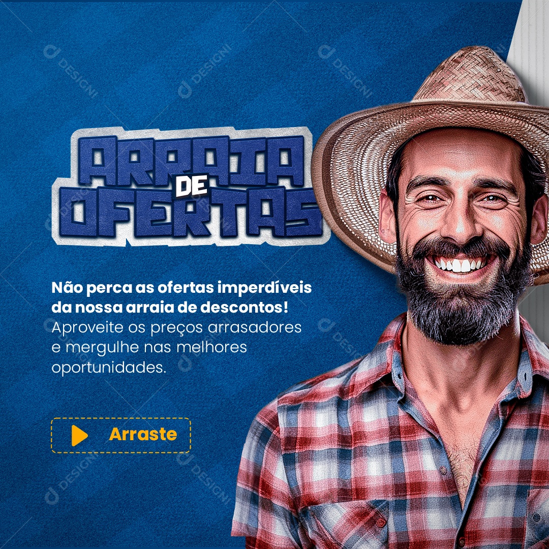 Social Media Feed Arraiá De Ofertas Mergulhe Nas Melhores Oportunidades