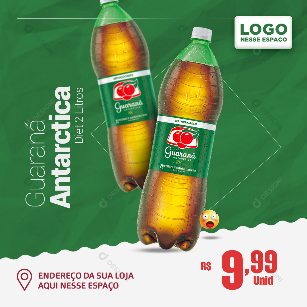 Refrigerante Guaraná Antarctica + Pepsi 2L