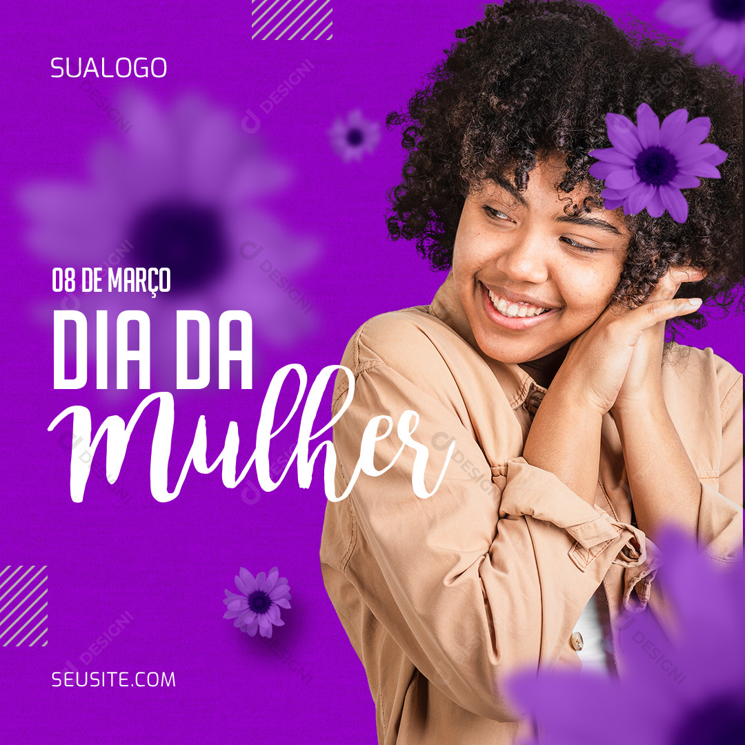 Dia Internacional Da Mulher Social Media Psd Editável Download Designi 0891