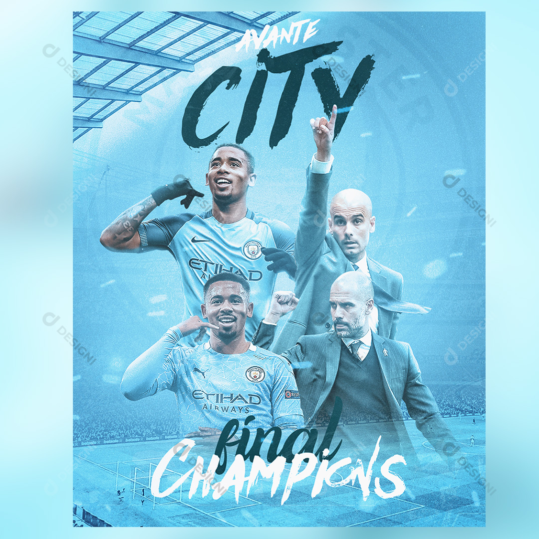 Jogador de Futebol Kevin De Bruyne Manchester City Social Media PSD  Editável [download] - Designi