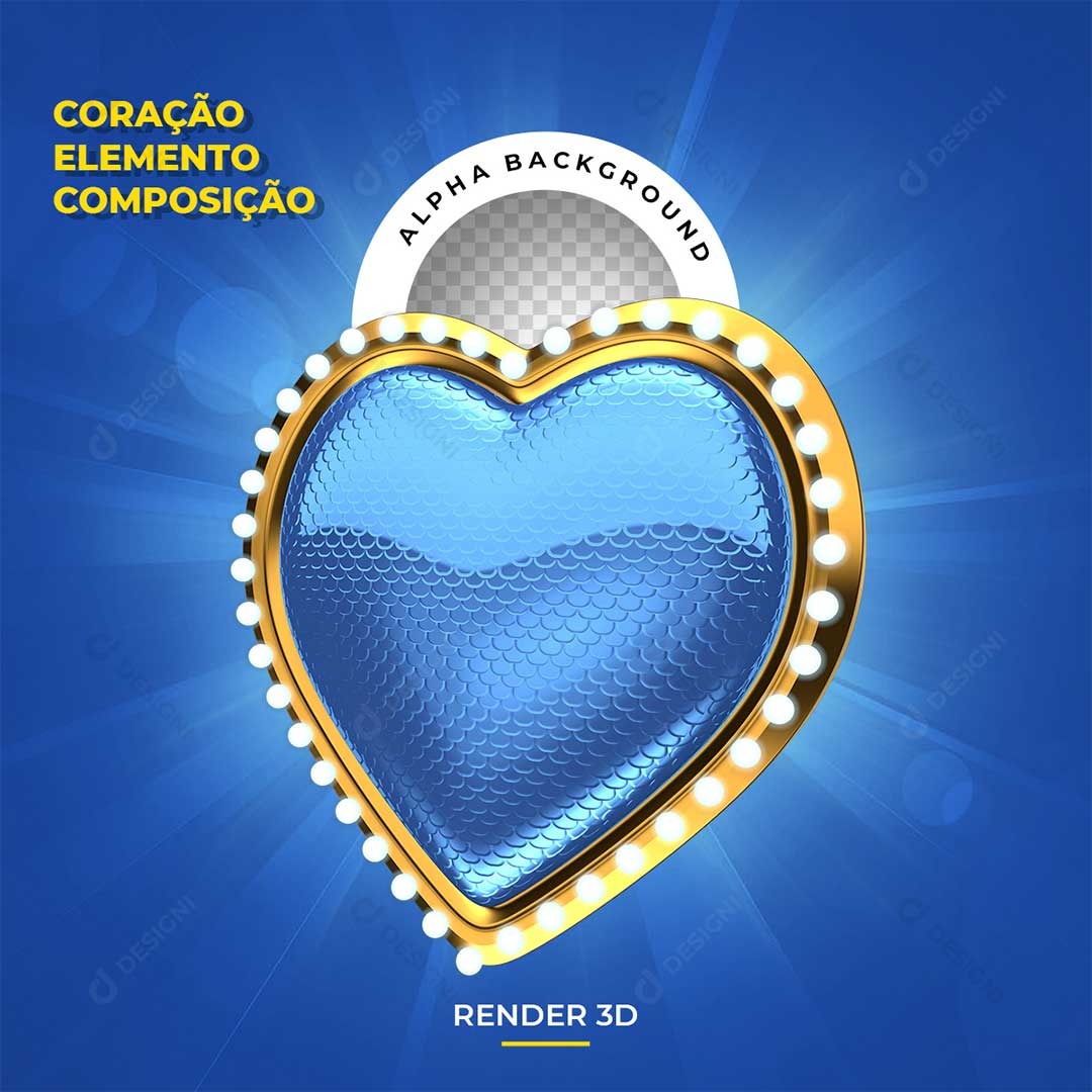 coração xadrez azul escuro 10984212 PNG