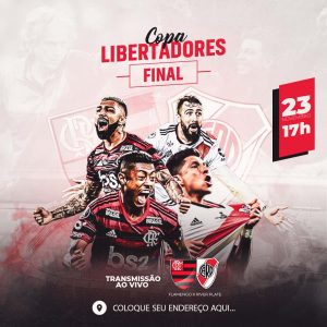 Social Media Jogo Copa Sul-Americana São Paulo x Dell Valle PSD