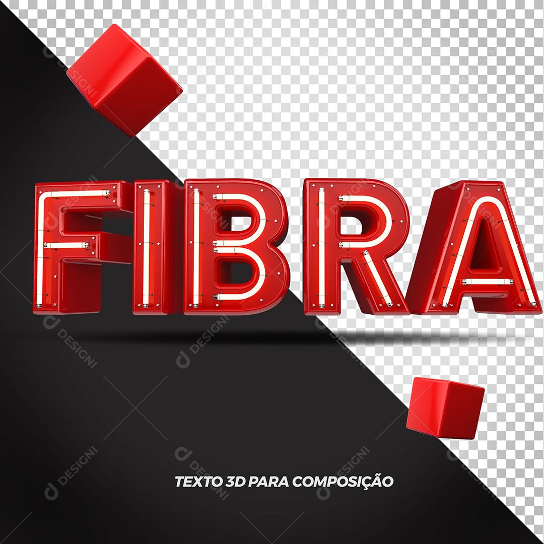 SELO 3D PROVEDOR DE INTERNET TURBO FIBRA PNG