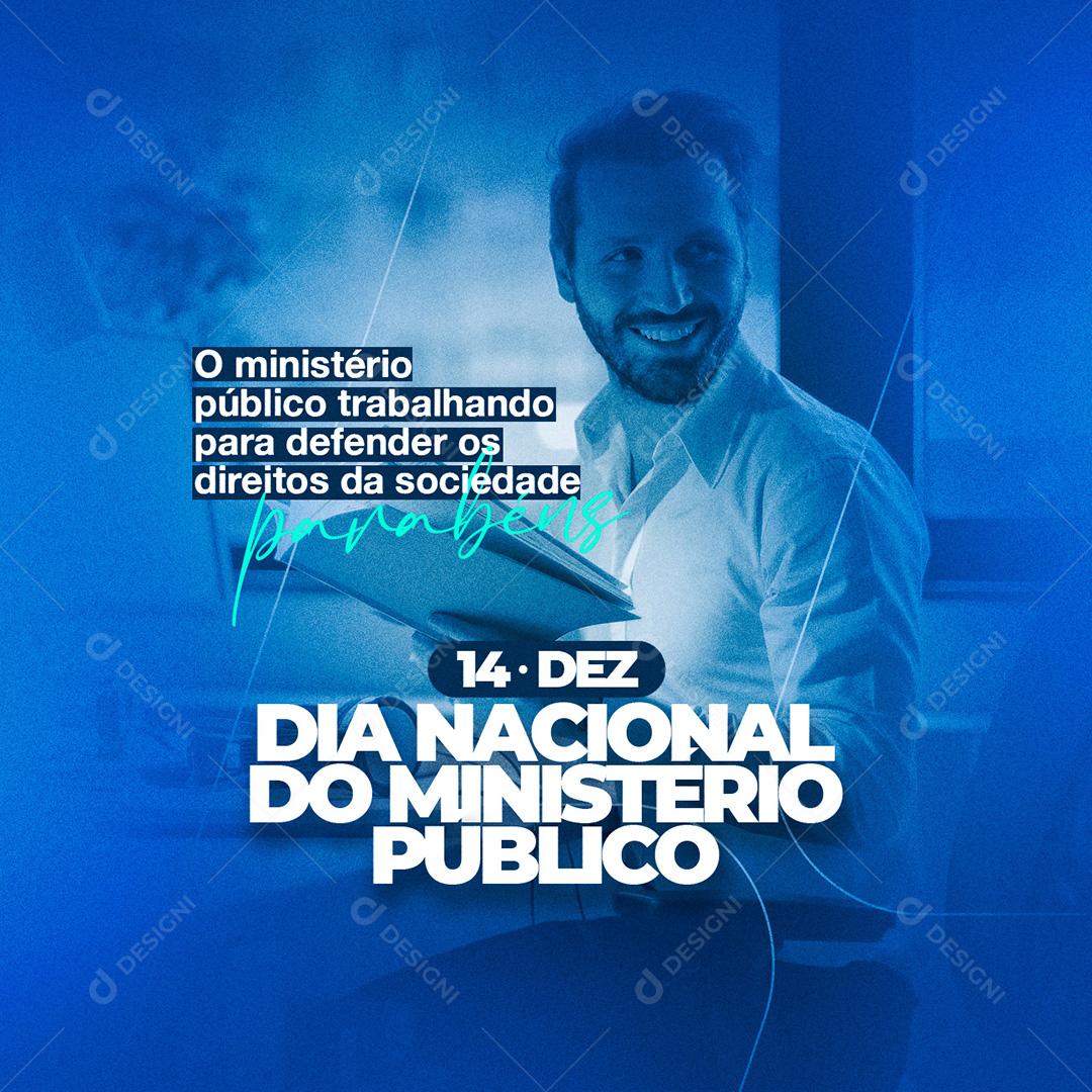 Post Dia Nacional Do Ministério Público Social Media PSD Editável