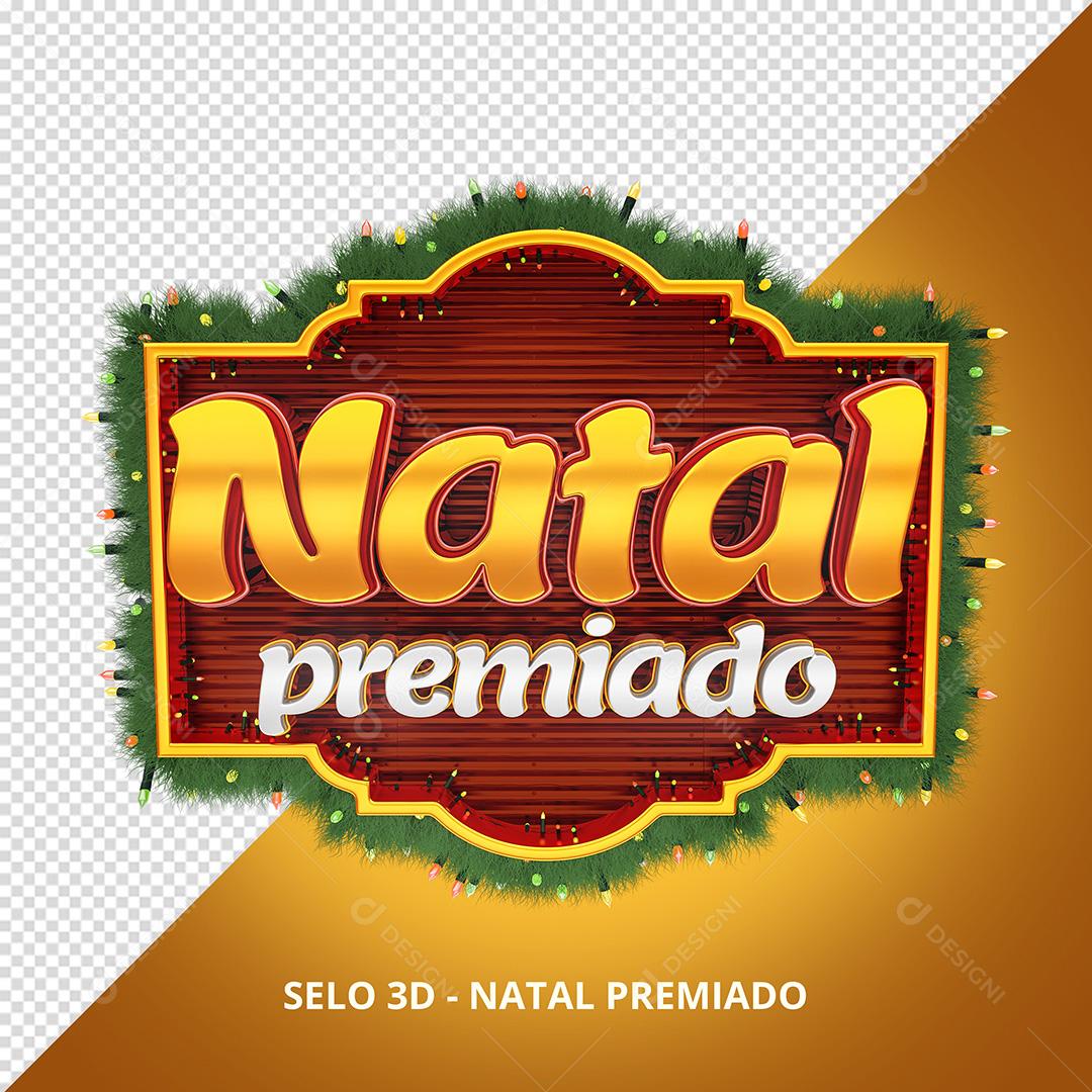 Selo 3D Feliz Natal PNG transparente Sem Fundo [download] - Designi