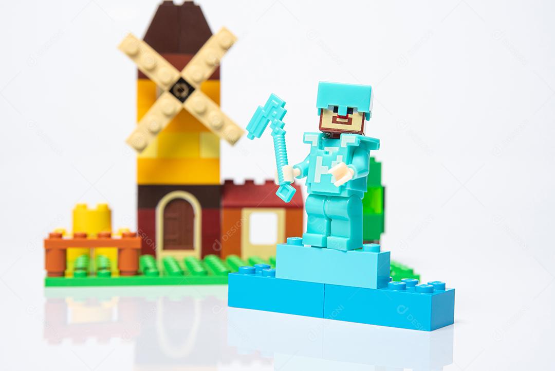 Papel de parede : construção, castelo, moinho de vento, LEGO