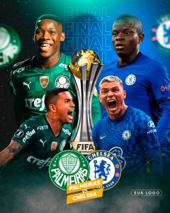 Social Media Futebol Time Chelsea Campeão Mundial 2022 PSD