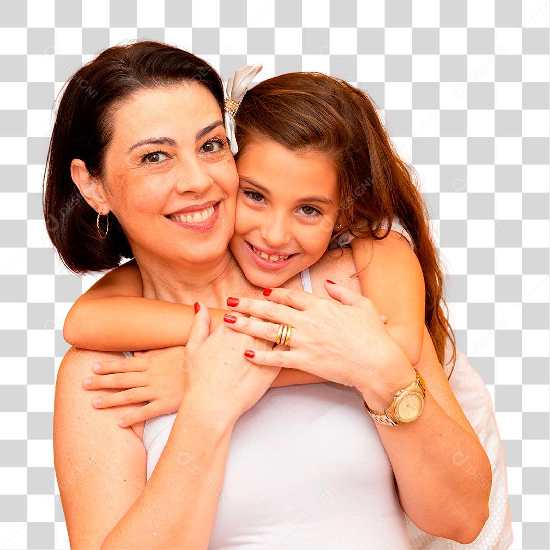 Dia Das Mães Mãe E Filha Se Abraçando Png Transparente Download Designi