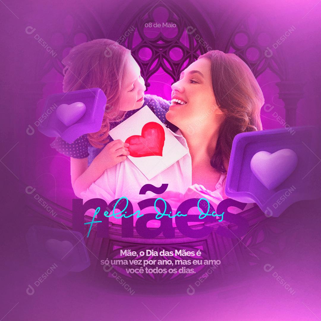 Social Media Mother's Day 8 May Editable PSD