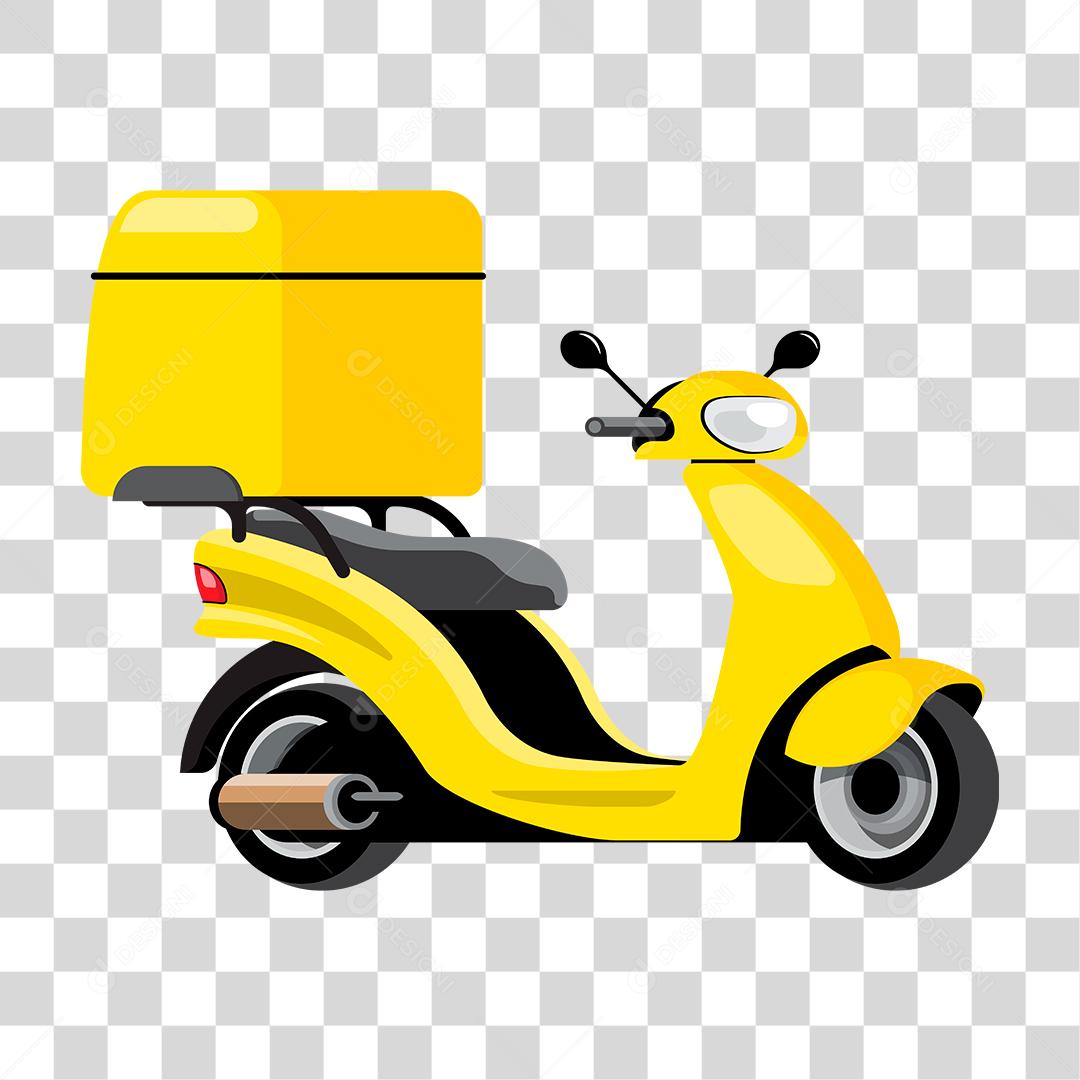 desenho de um motoboy de entregas [download] - Designi
