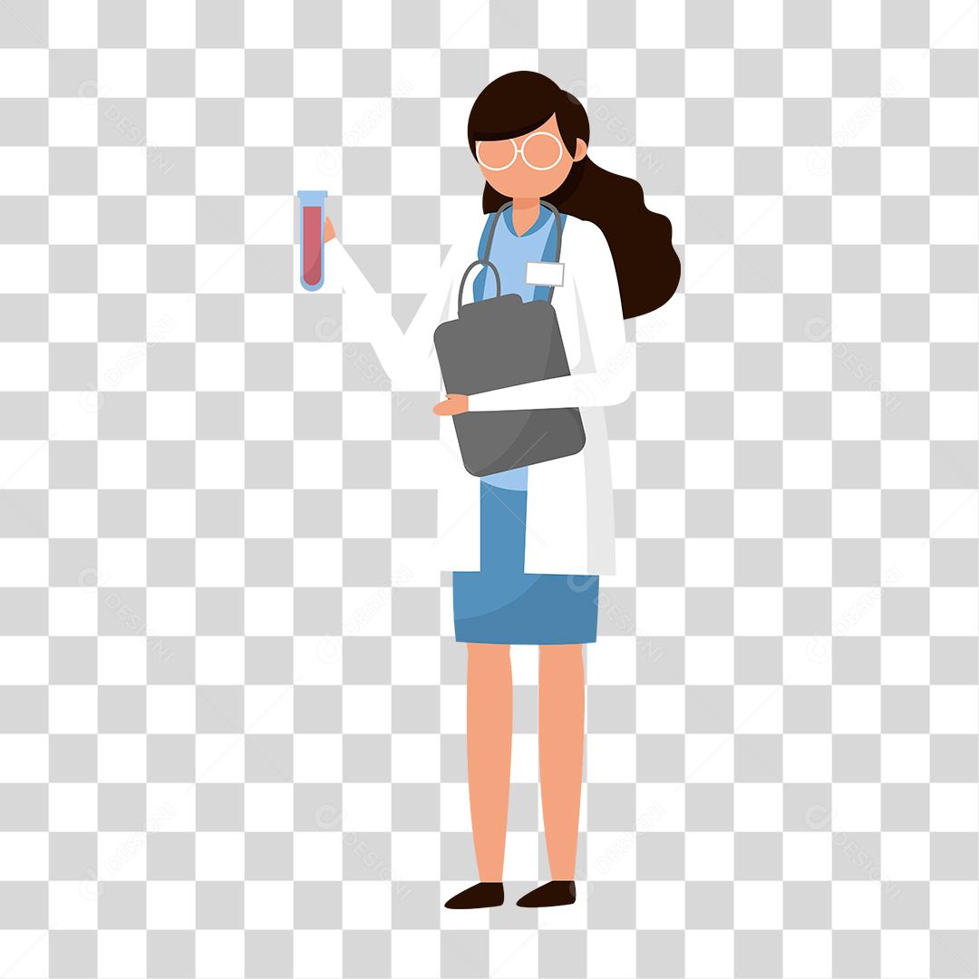 desenho de mulher fazendo consulta medica online [download] - Designi