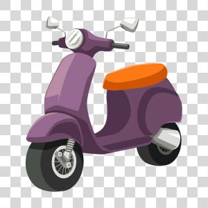 Desenho de moto elétrica sendo carregada [download] - Designi