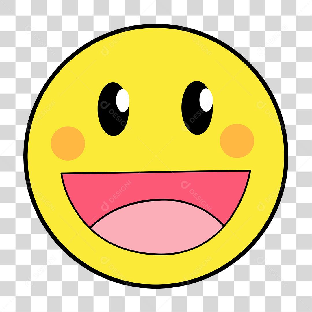 Desenho De Emoji Feliz Download Designi