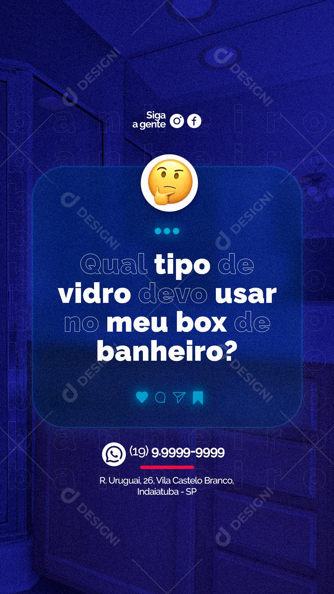 Social Media Qual Tipo de Box Devo Usar PSD Editável