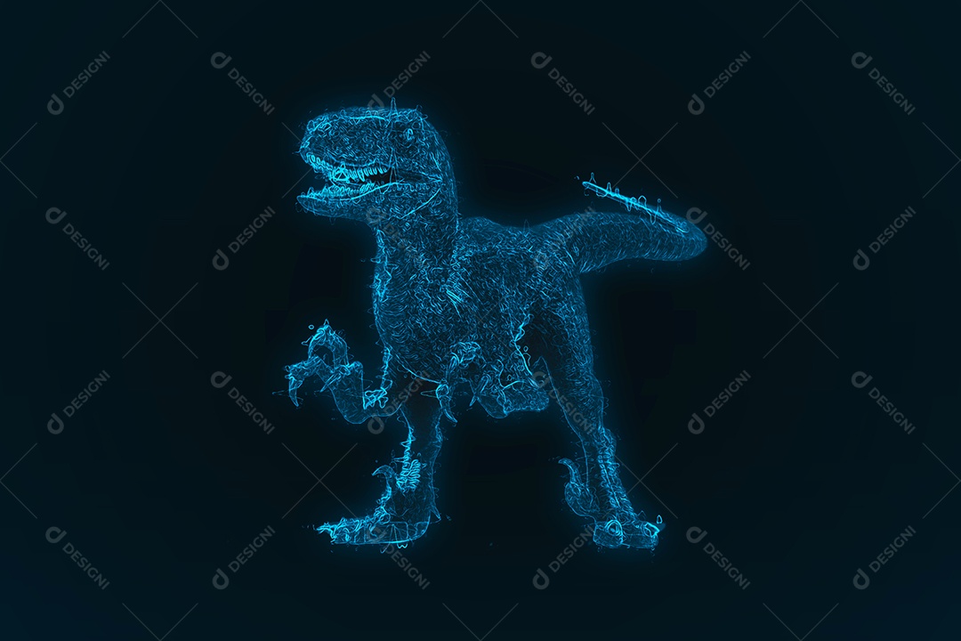 Fundo realista de t-rex