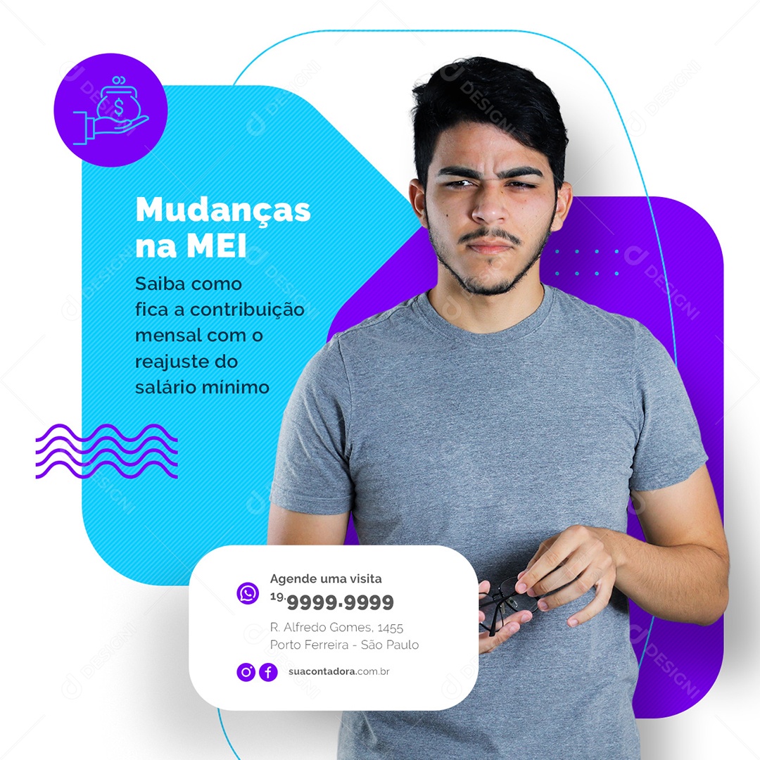 Mudanças Na Mei Contabilidade Social Media Psd Editável [download