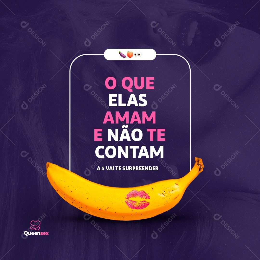 Social Media Sexshop PSD Editável