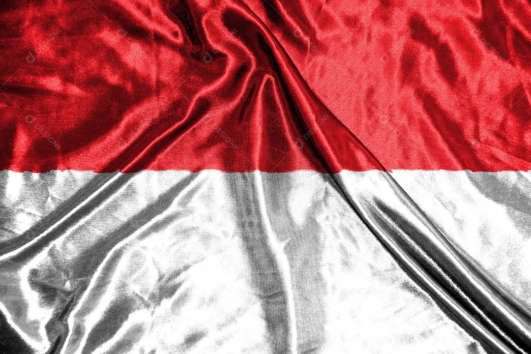 indonesia cloth flag fabric satin flag waving flag texture