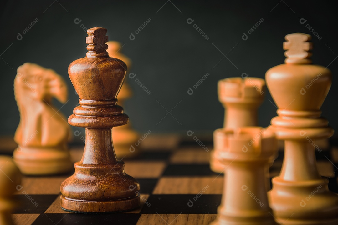 Jogo de xadrez, checkmate ilustração do vetor. Ilustração de