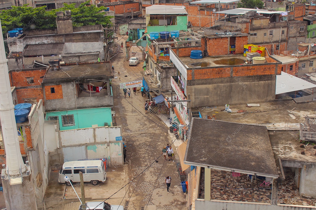 Complexo De Favelas Alemão (Complexo Do Alemão) No Rio De Janeiro ...