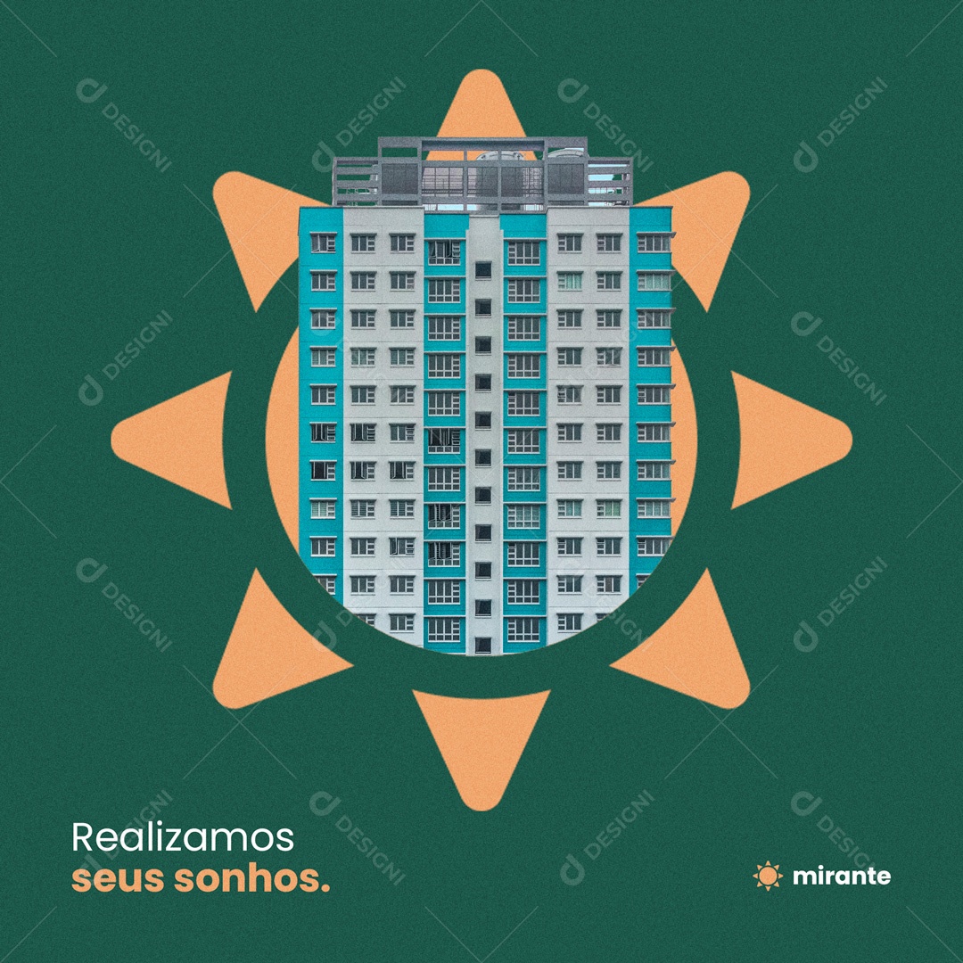 Social Media Condomínio Apartamento PSD Editável