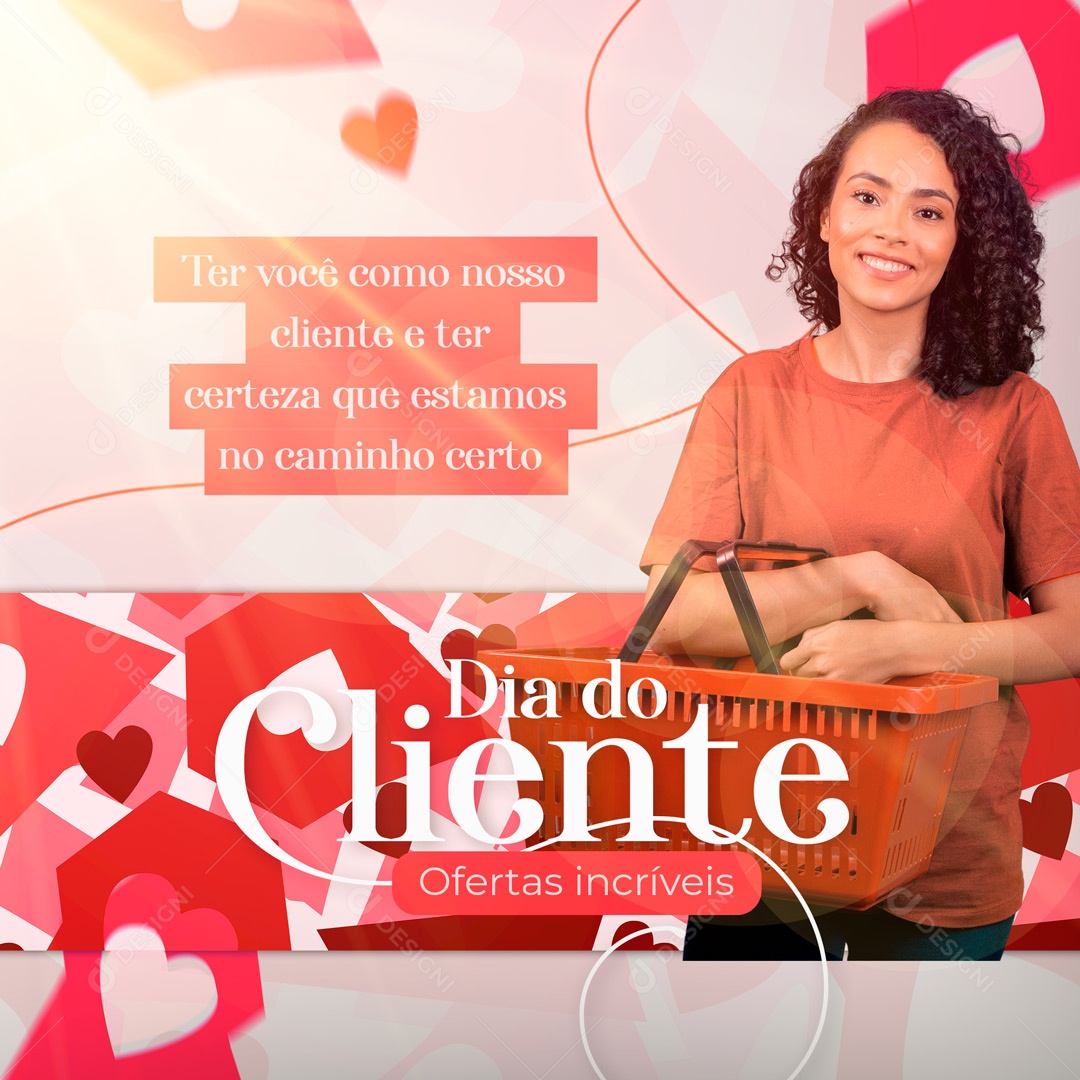 Social Media Dia do Cliente 15 de Setembro Ofertas Incríveis PSD Editável