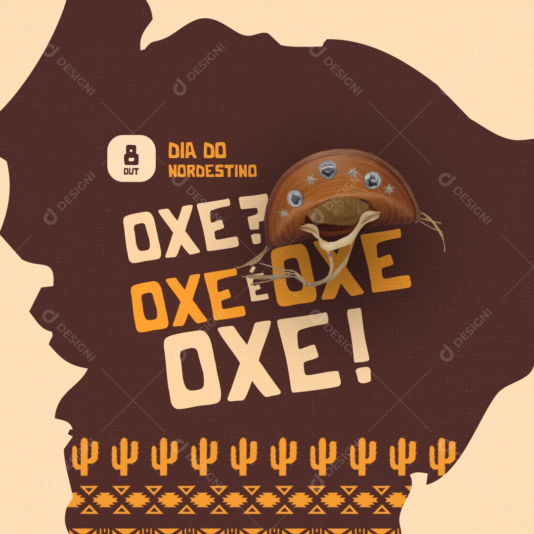 Northeastern Day October 8th Oxe Social Media PSD Editable