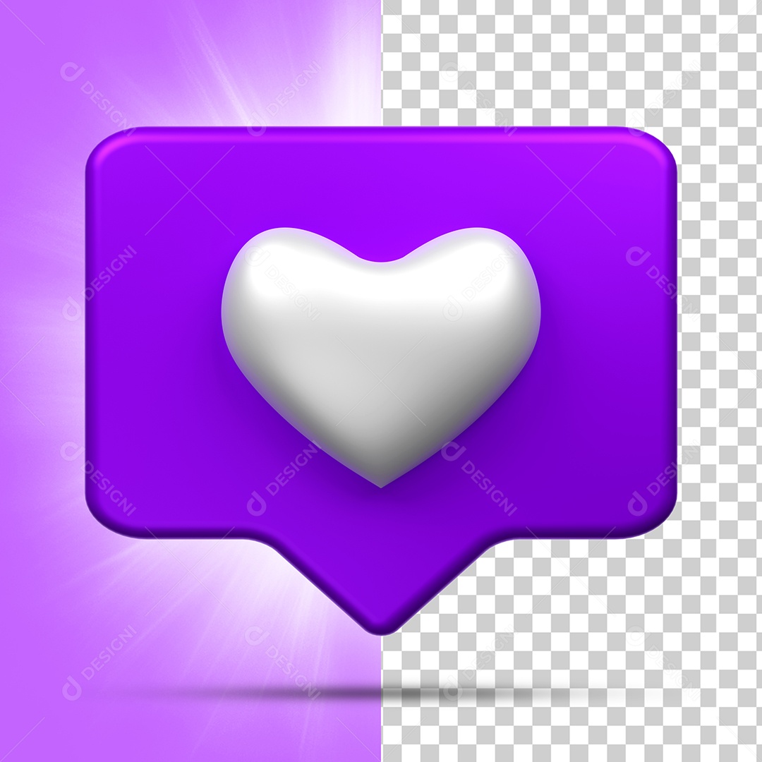 Like Do Instagram Roxo Com Cora O Branco Elemento D Para Composi O Download Designi