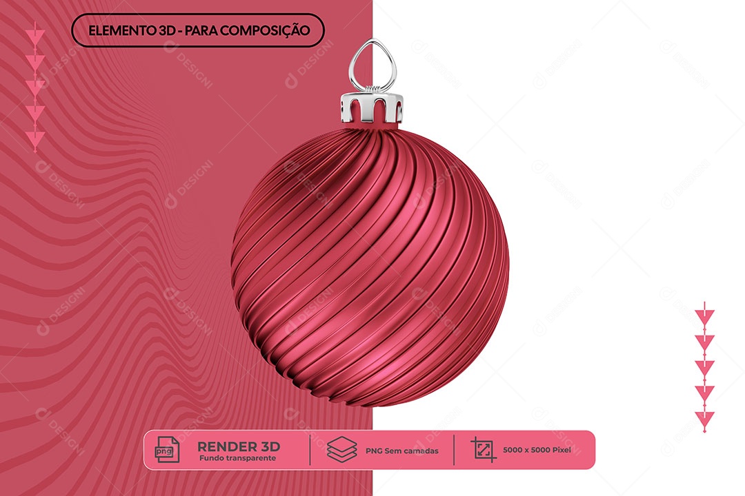 elemento de natal png com bolas de decoração realista. tipografia