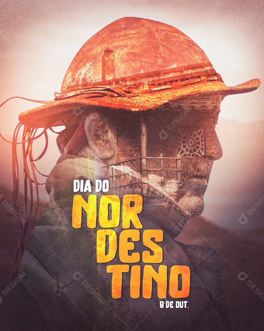 Dia Do Nordestino De Outubro Eita Povo Arretado Social Media Psd Edit Vel Download Designi