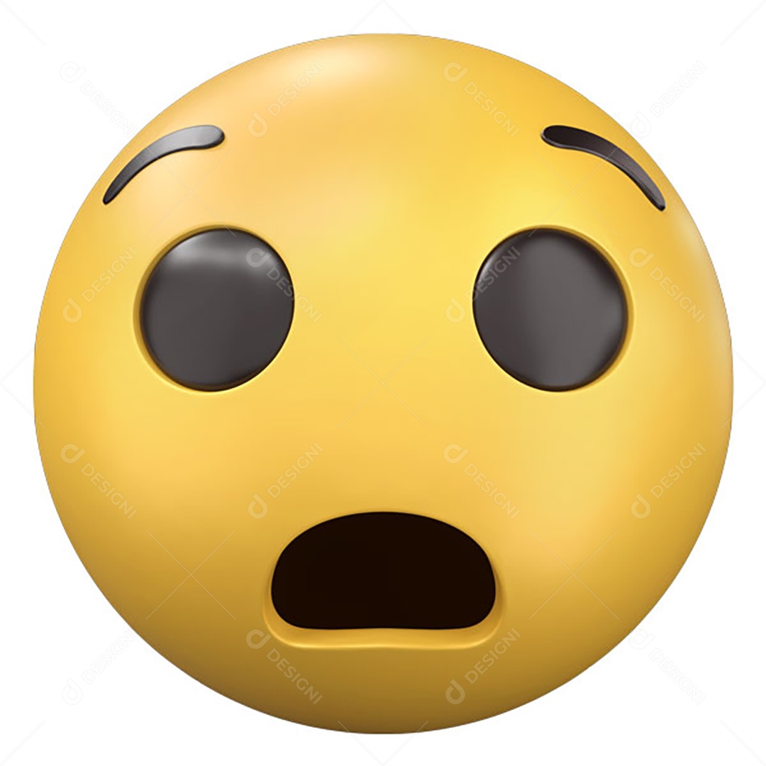 Distressed Emoji PNG Transparent No Background