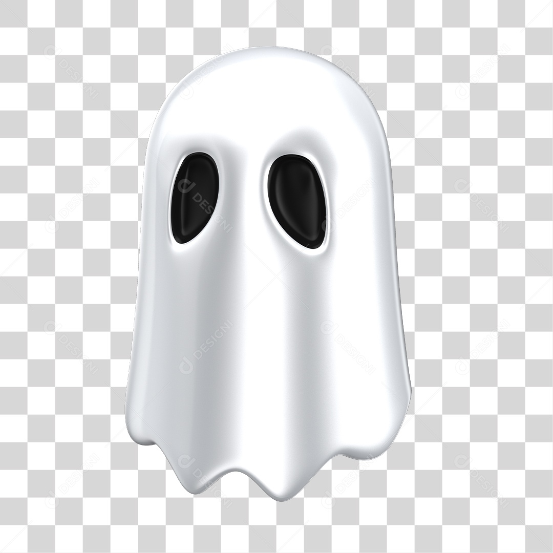 projeto de fantasma branco de halloween em um fundo transparente. fantasma  png com design de forma abstrata. imagem de elemento de festa fantasma  branco de halloween. fantasma com uma cara assustadora. 11016937