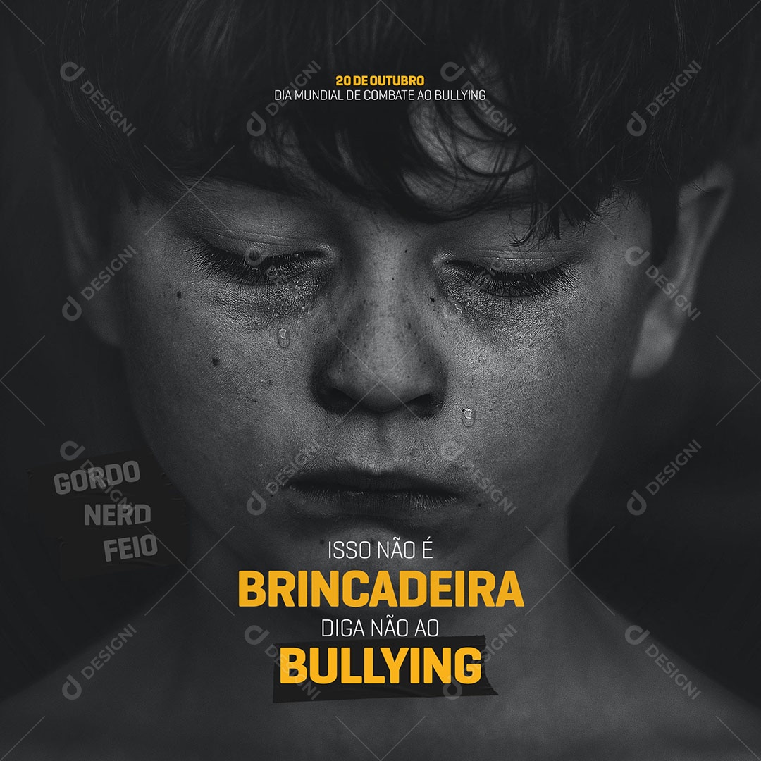 DIA MUNDIAL DO COMBATE AO BULLYING, 20 OUTUBRO