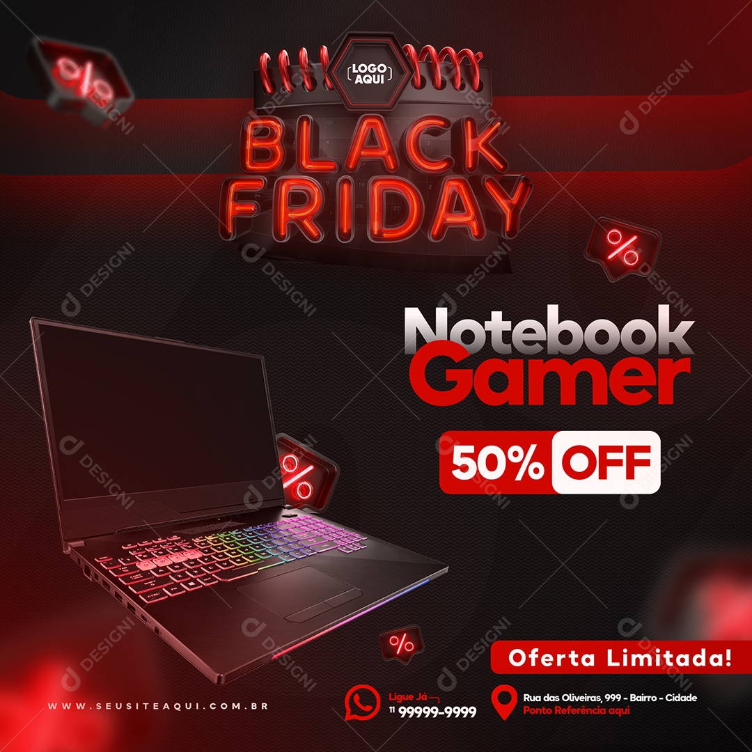Banner PC Gamer com o Melhor Preço Black Week Loja de Eletrônicos