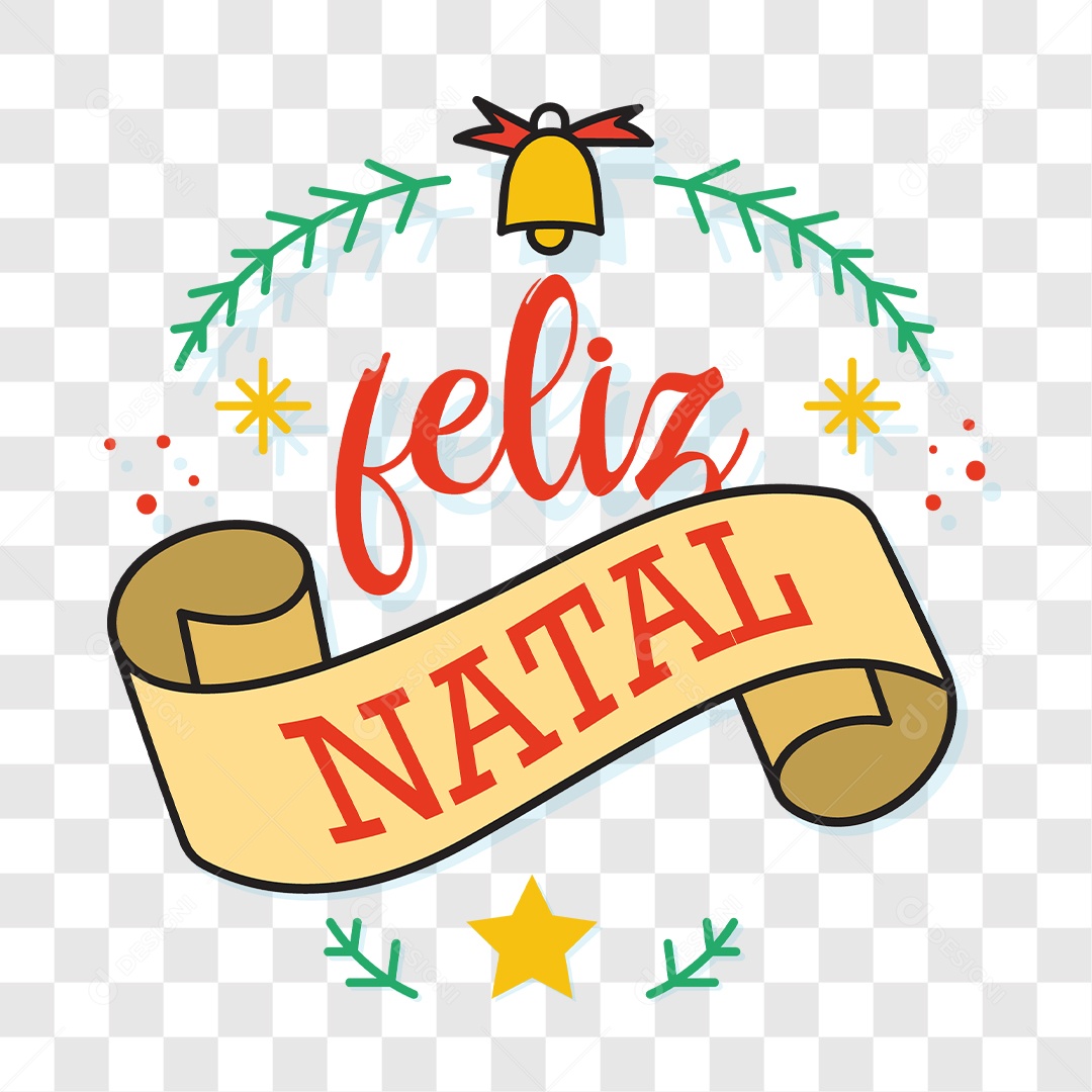 Lettering Feliz Natal EPS PNG Download Designi