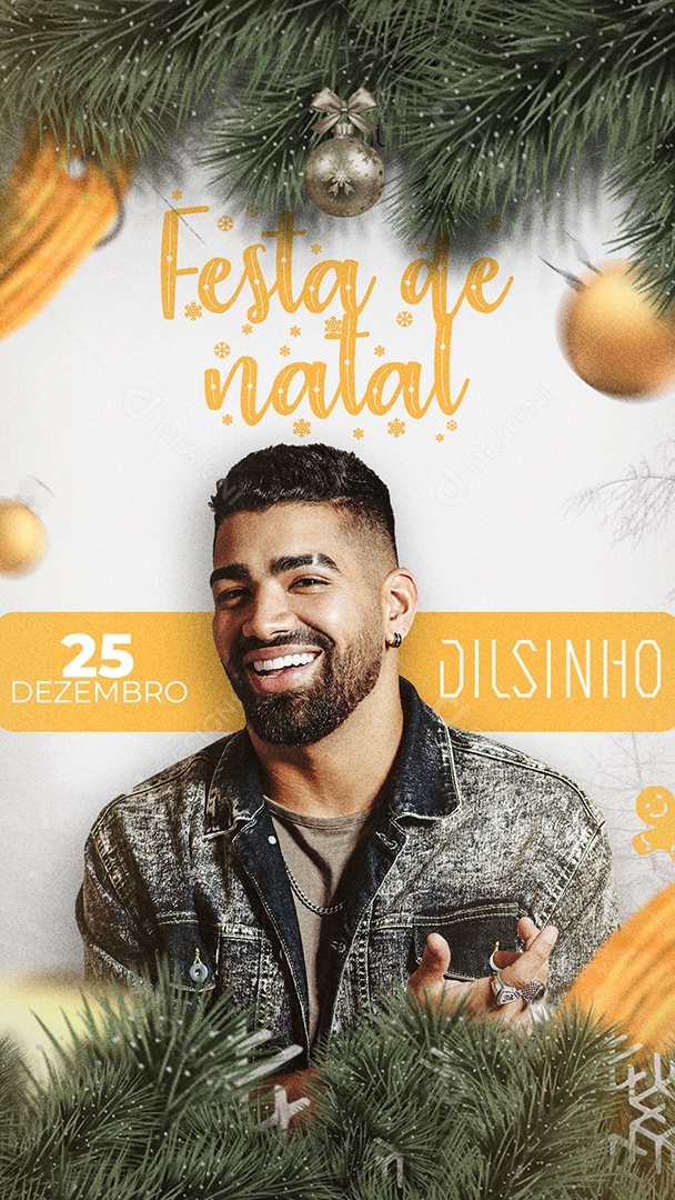 Story Festa De Natal Dilsinho Flyer Social Media Psd Editável Download Designi 7810
