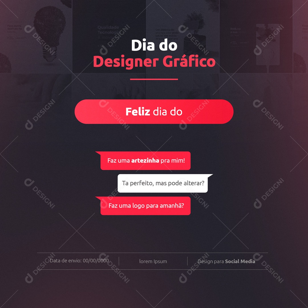 Feliz Dia do faz uma Artezinha pra mim! Dia do Designer Gráfico