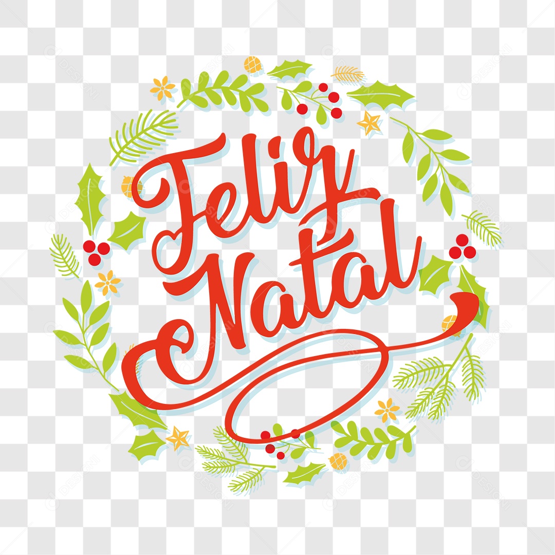 Lettering Feliz Natal EPS PNG Download Designi