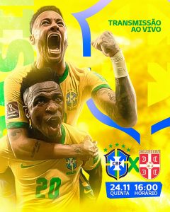 Brasil – Poster 18″x 24″ Calendário-Placar da Copa do Mundo 2018 –  Brazilian Wave