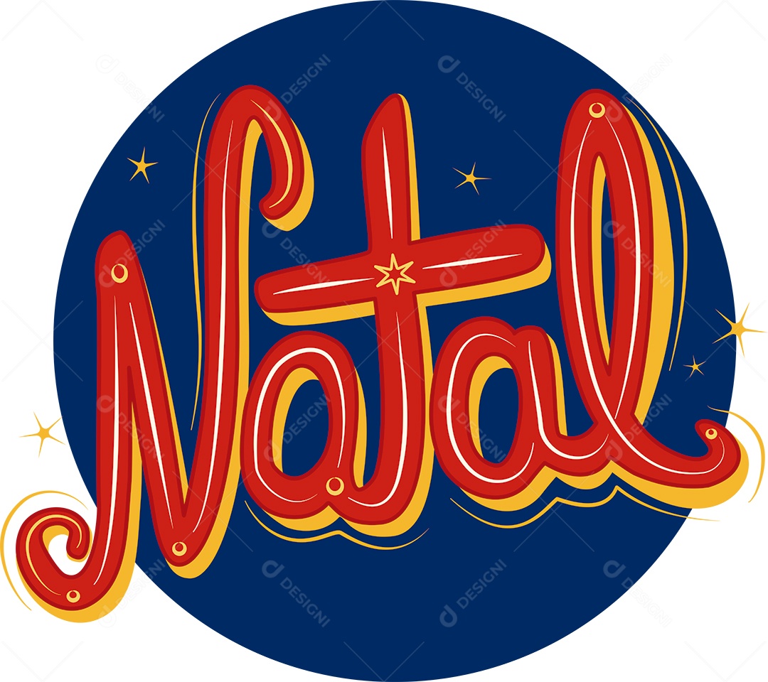 Lettering Feliz Natal Download Designi