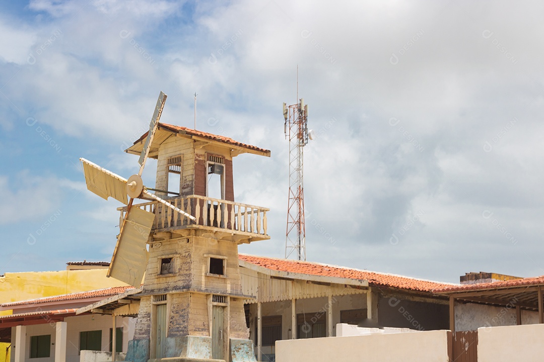 Download Gratuito de Fotos de Estilo antigo moinho de vento cata-vento
