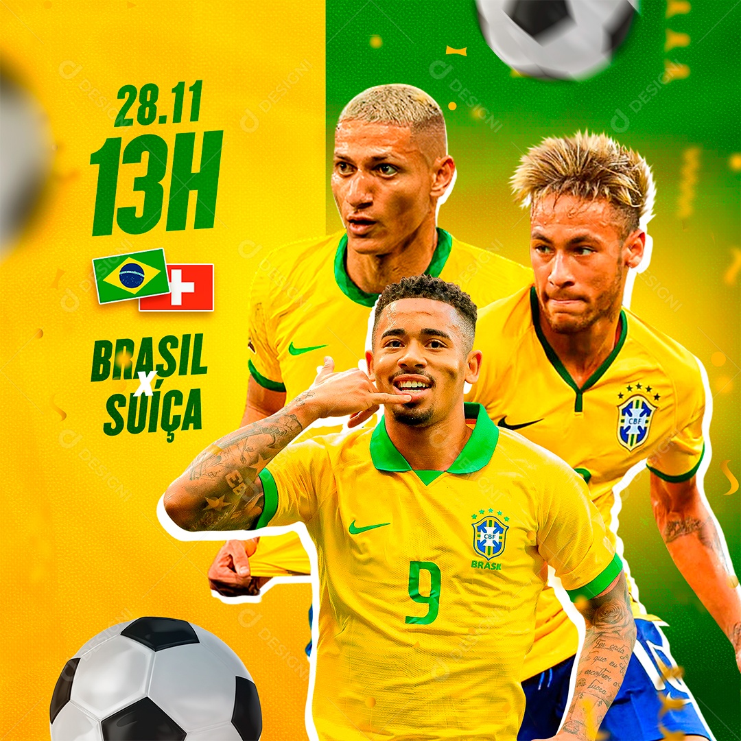 Hoje tem Jogo do Brasil x Coreia do Sul Copa do Mundo Social Media