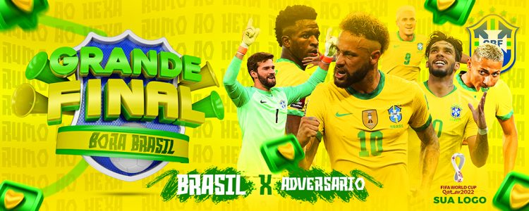Copa Do Mundo Brasil Vs Servia Social Media PSD Editável [download] -  Designi