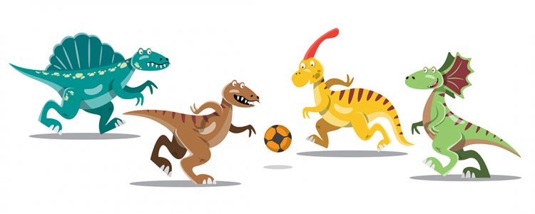 Conjunto de Dinossauros em Desenho Animado Vetor EPS [download] - Designi