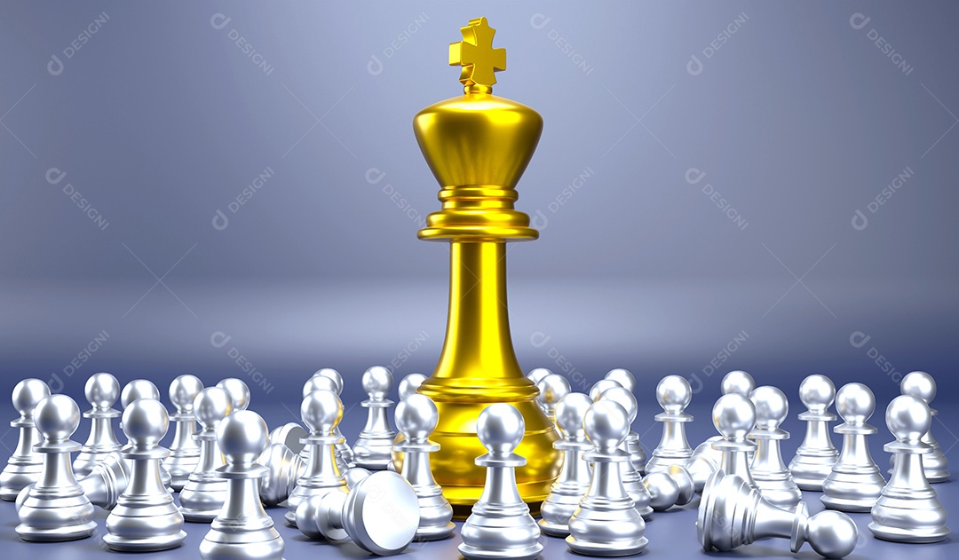 Um conceito de liderança aquela peça de xadrez em cima do