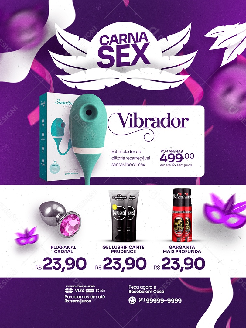 Encarte De Sexshop Carna Sex Social Media Psd Editável Download Designi 8488