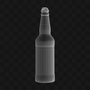 Garrafa de Cerveja - Modelo 3D