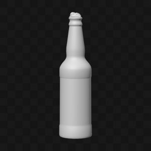 Beer Bottle - 3D.z