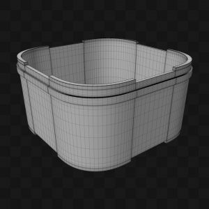 Pote Container - Modelo 3D
