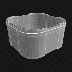 Pote Container - Modelo 3D